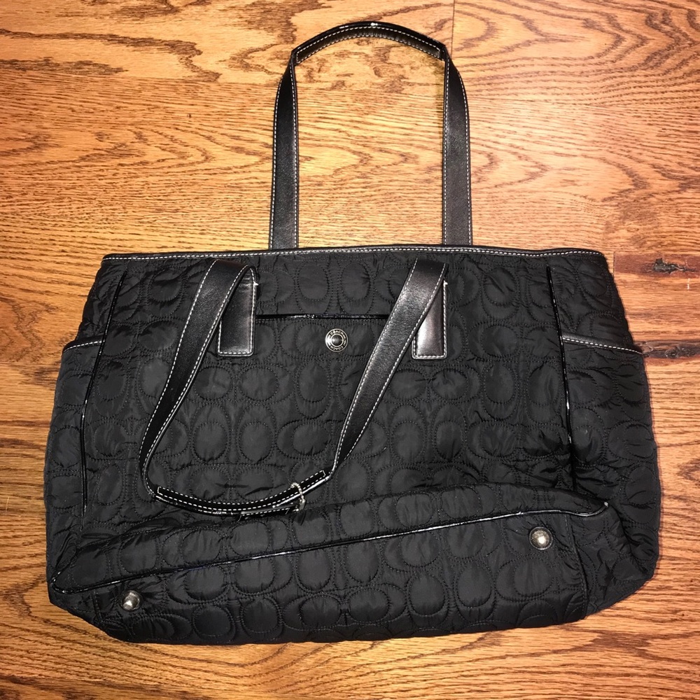 Coach diaper bag